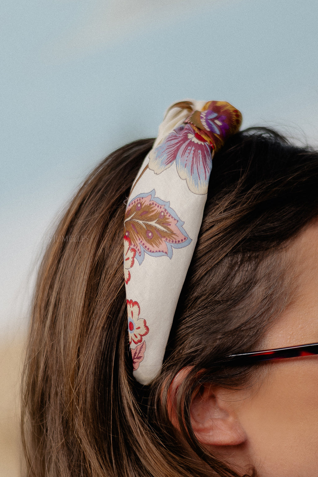 Knot hairband 3G flowers