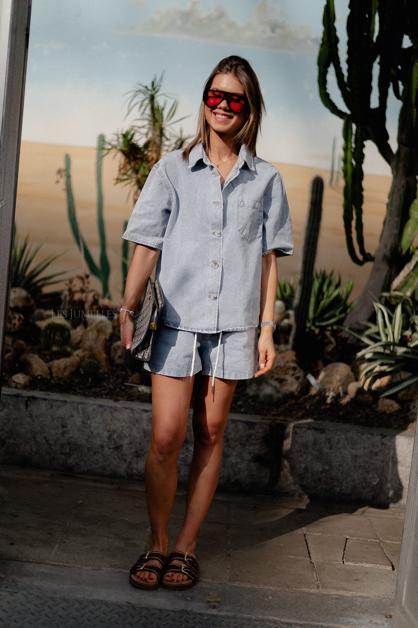 Zoe denim shirt blue