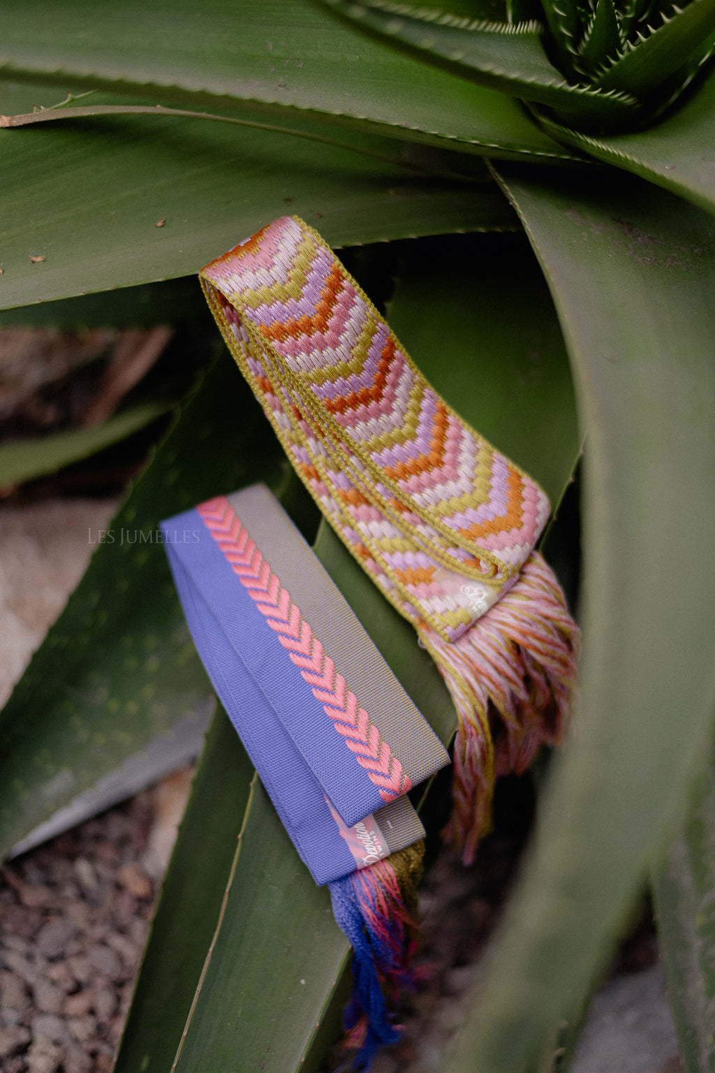 Belt 4 green/pink