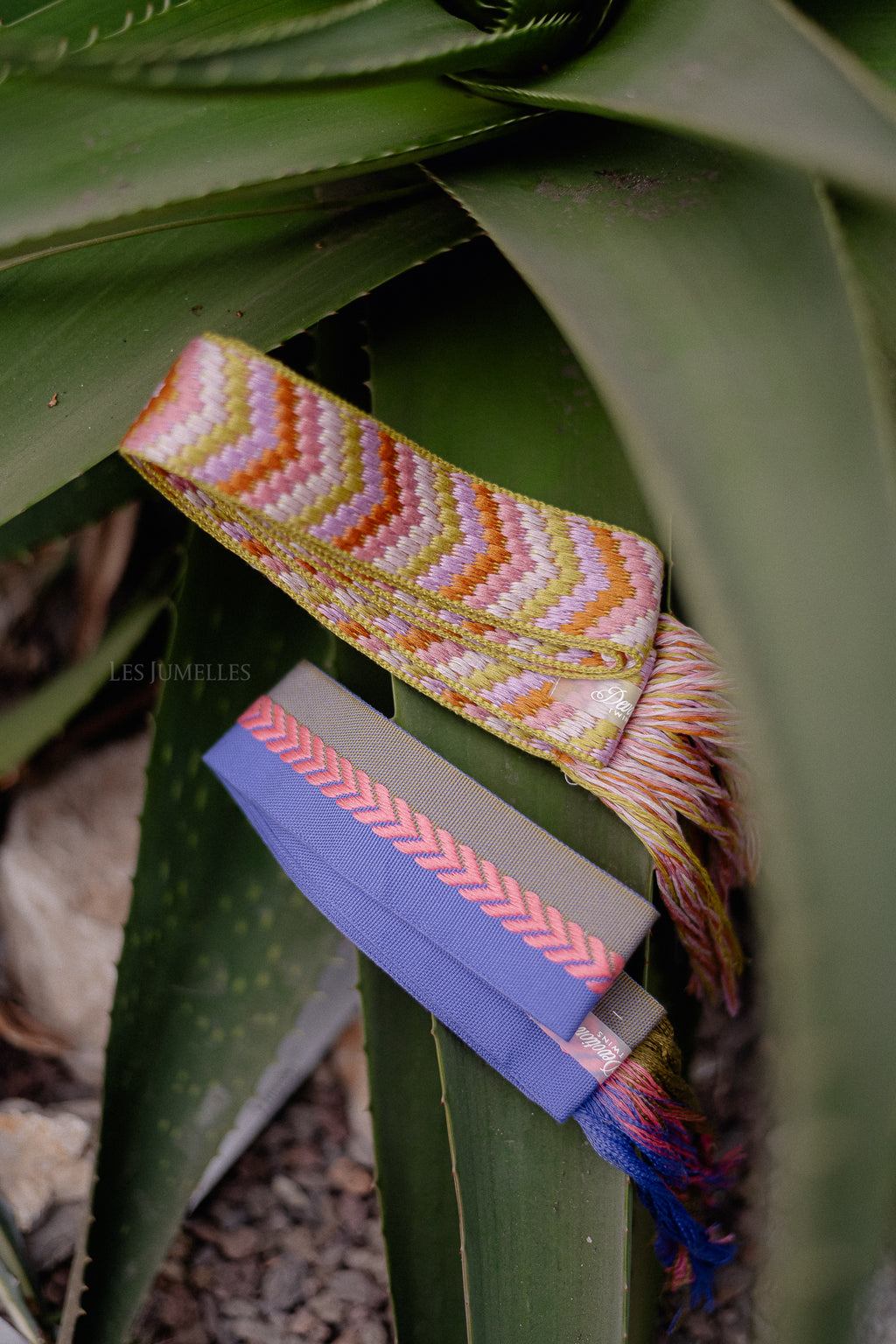 Belt 4 green/pink