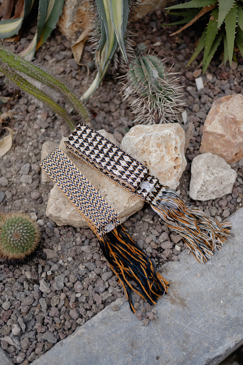 Belt 2 camel/black