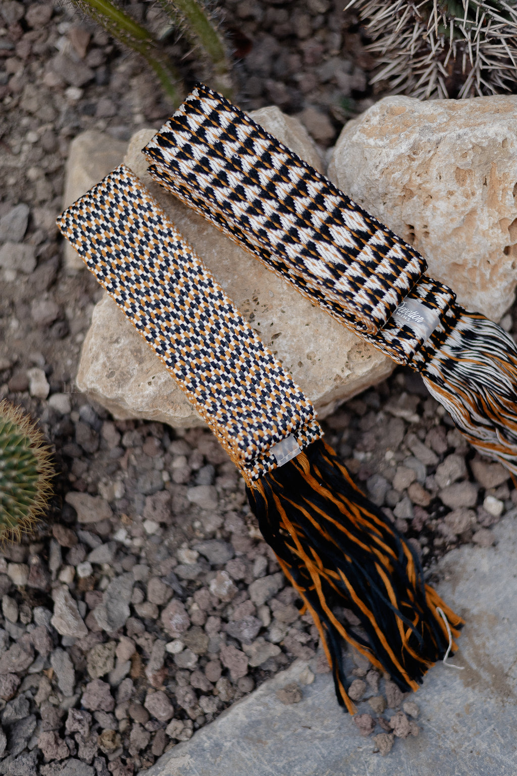 Belt 2 camel/black