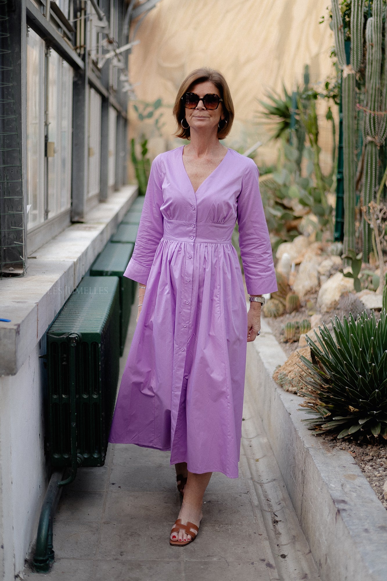 Cycle dress violet