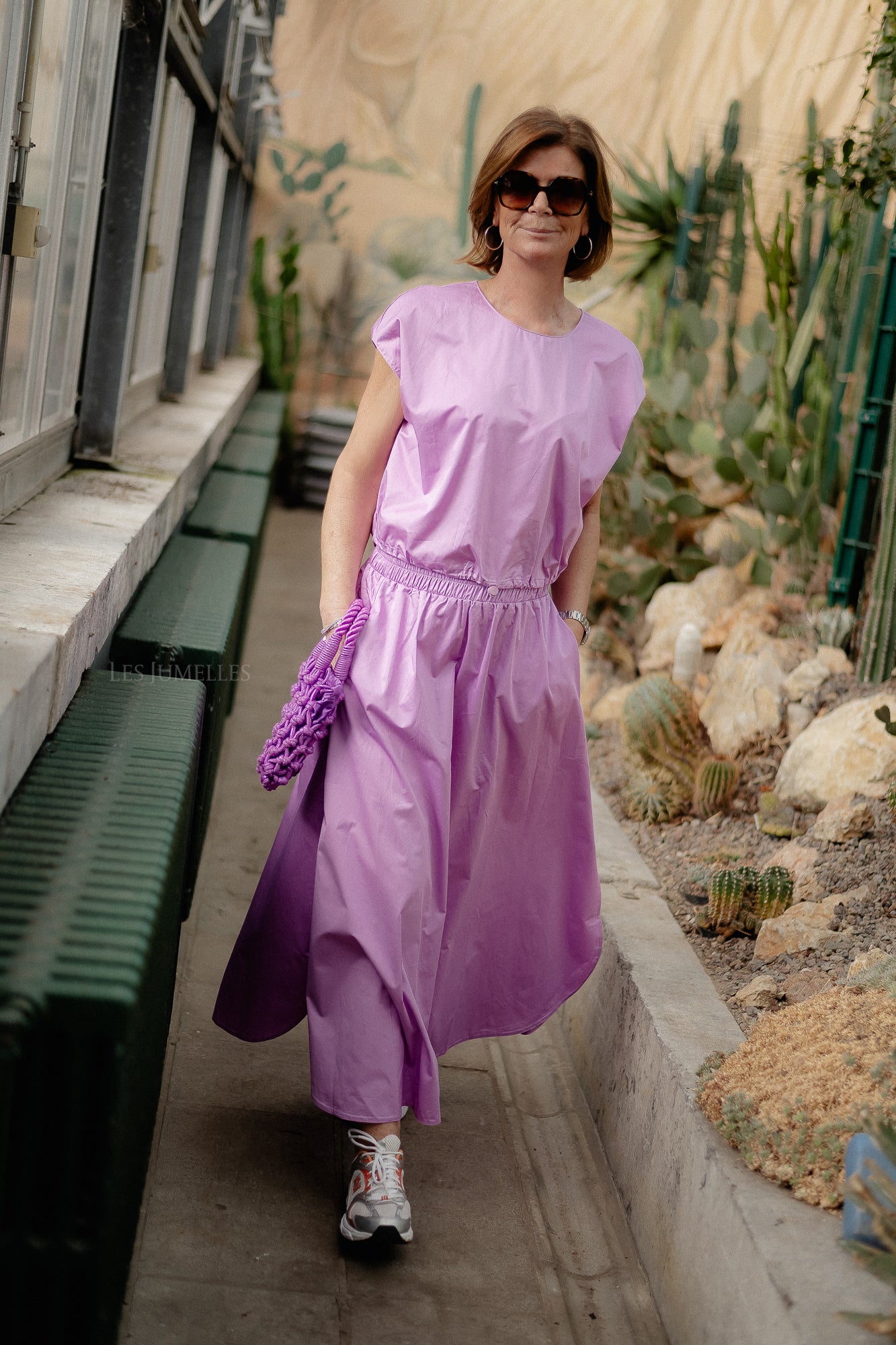 Eutopia long skirt violet