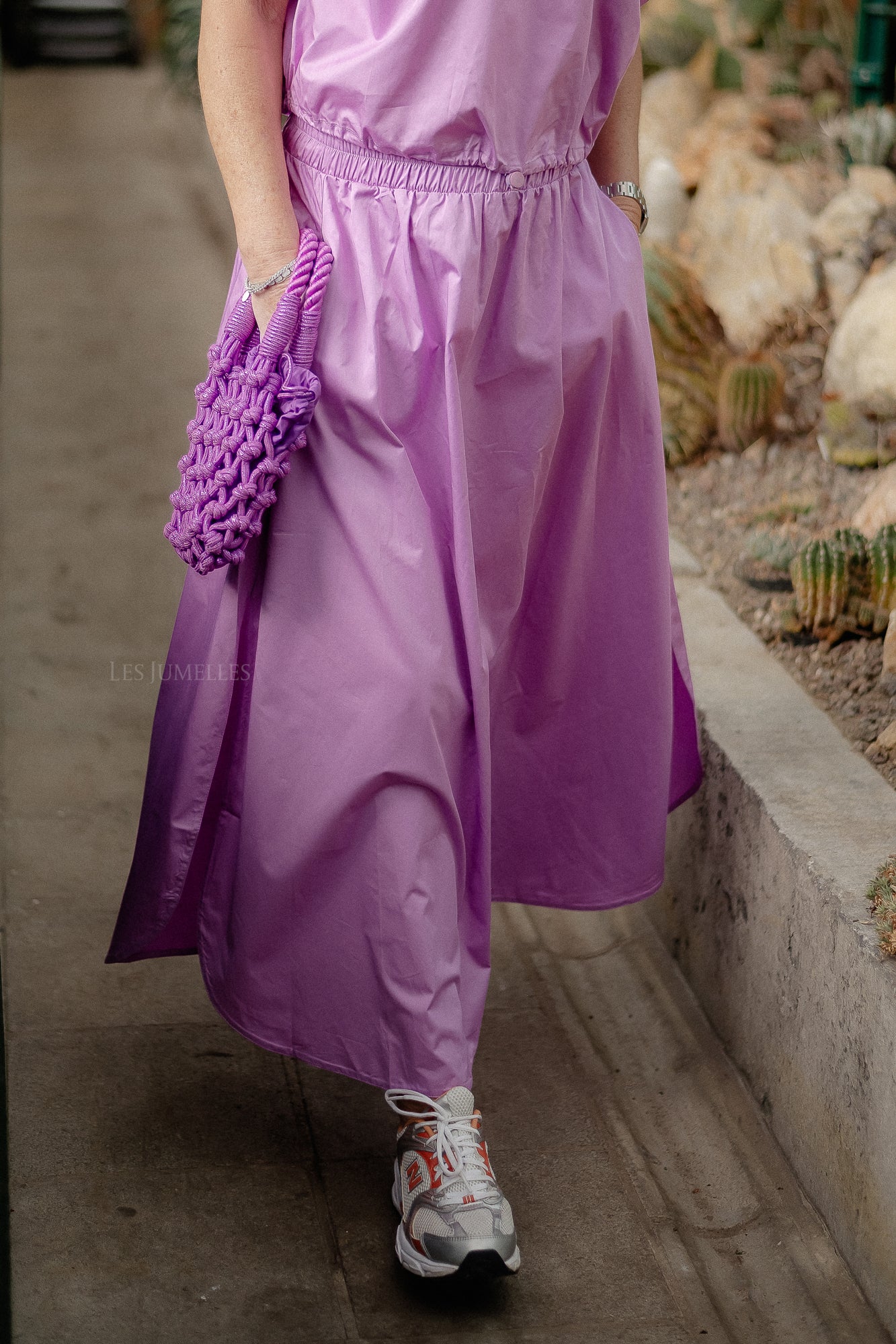 Eutopia long skirt violet