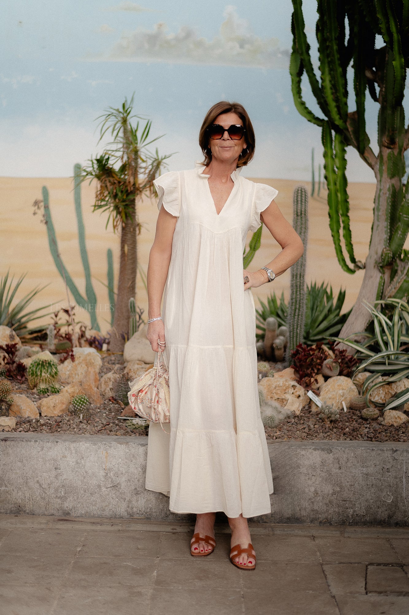 Terrific long dress offwhite