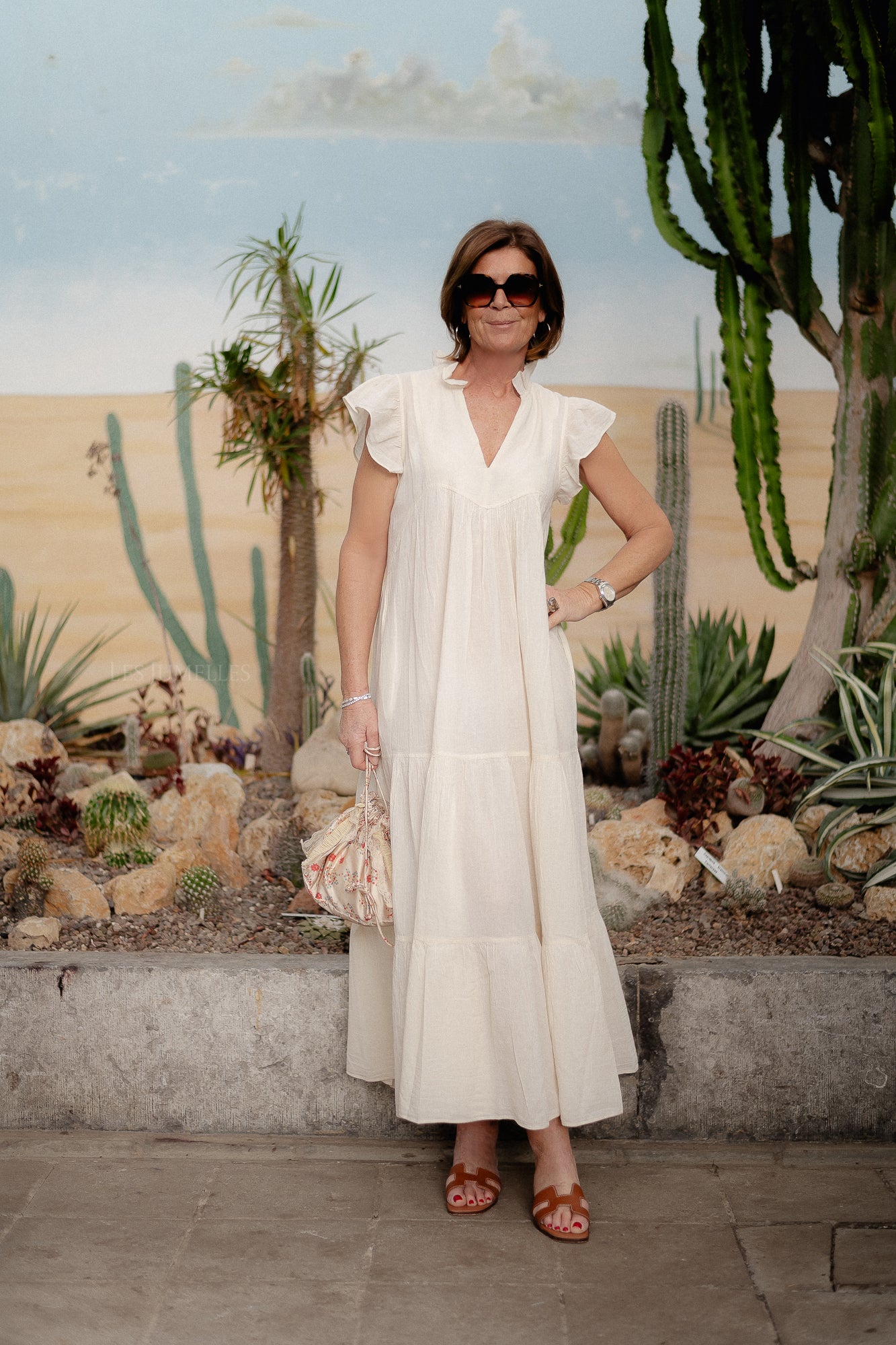 Terrific long dress offwhite