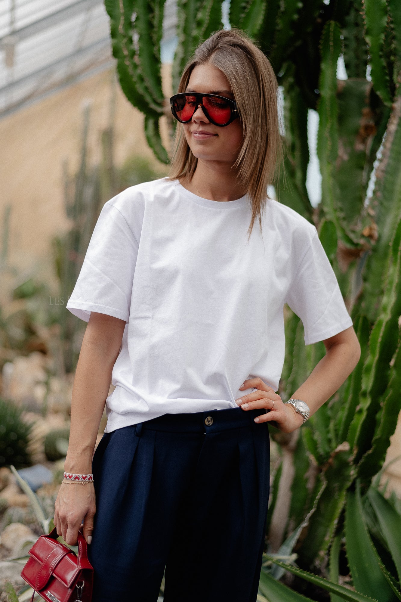 Milly T-shirt optic white