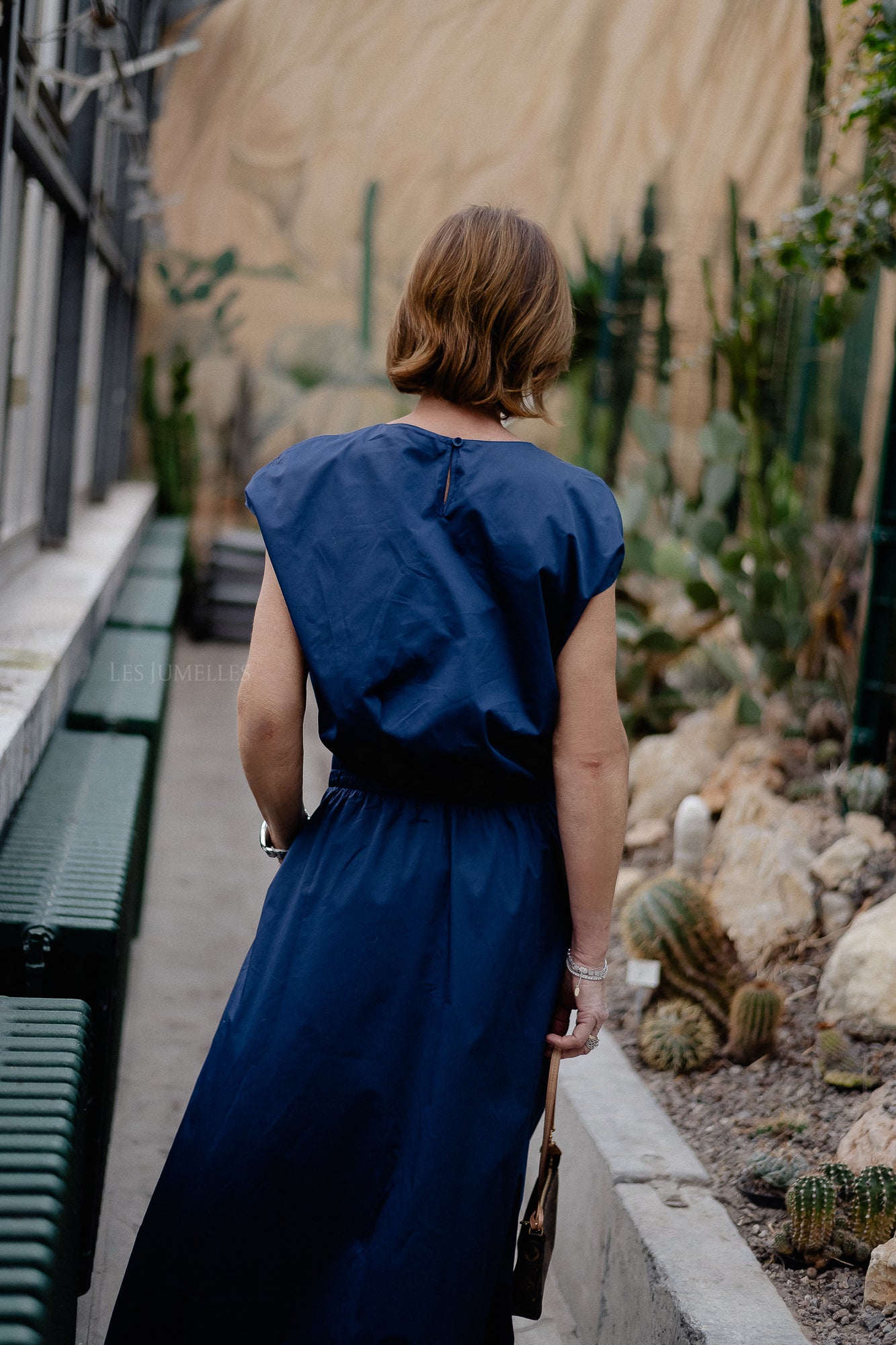 Loki blouse navy