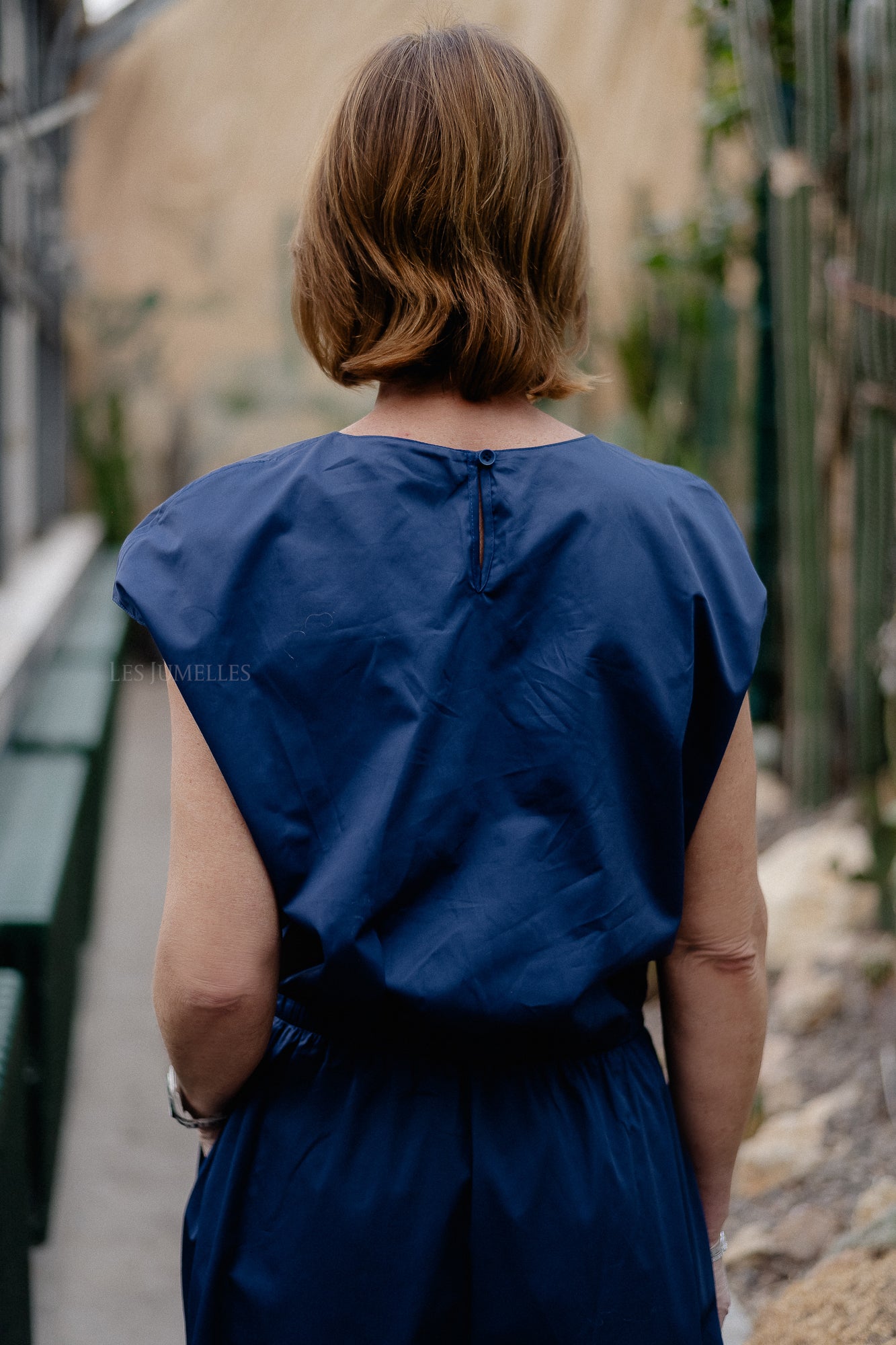 Loki blouse navy