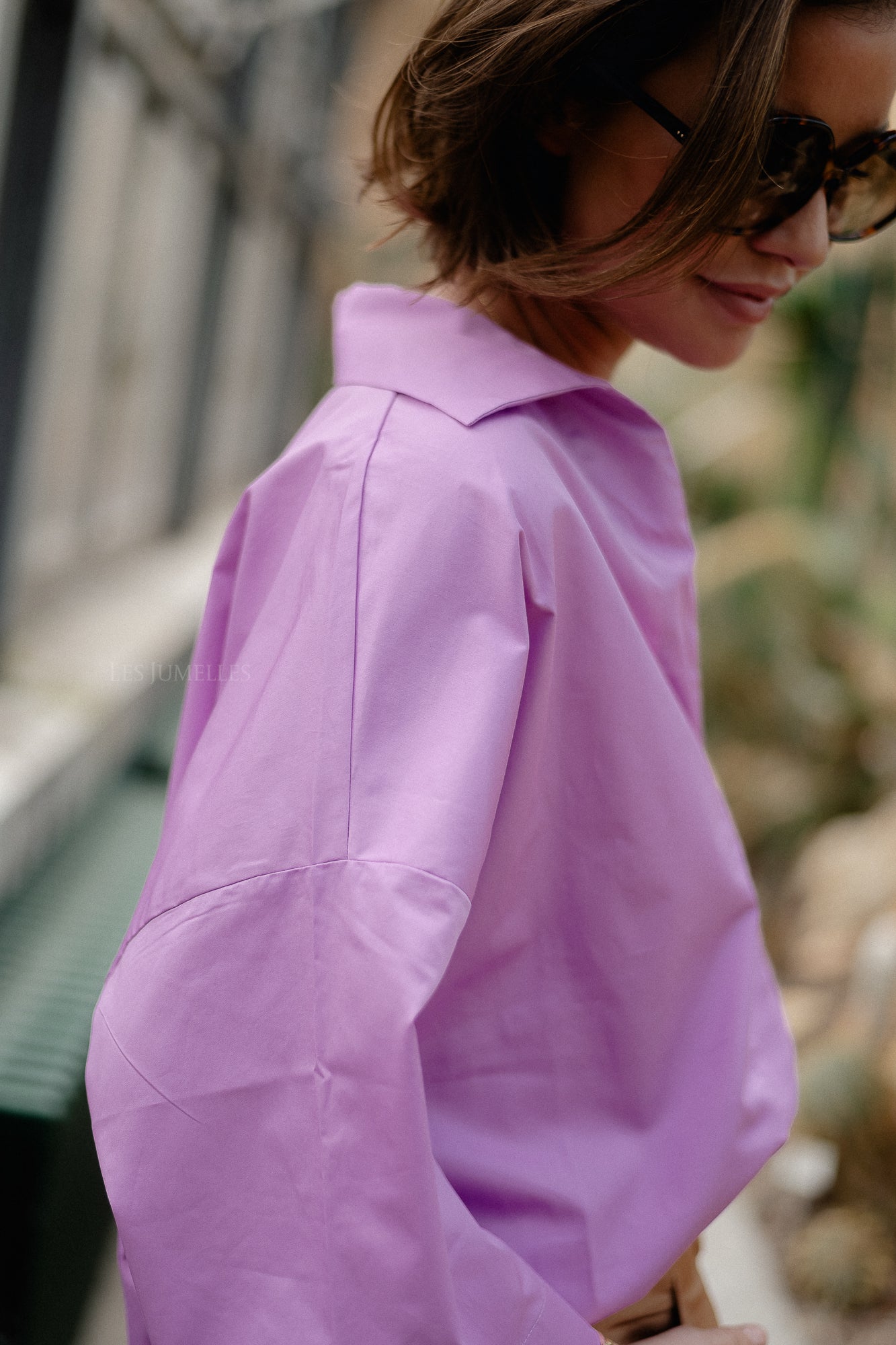 Courage blouse violet