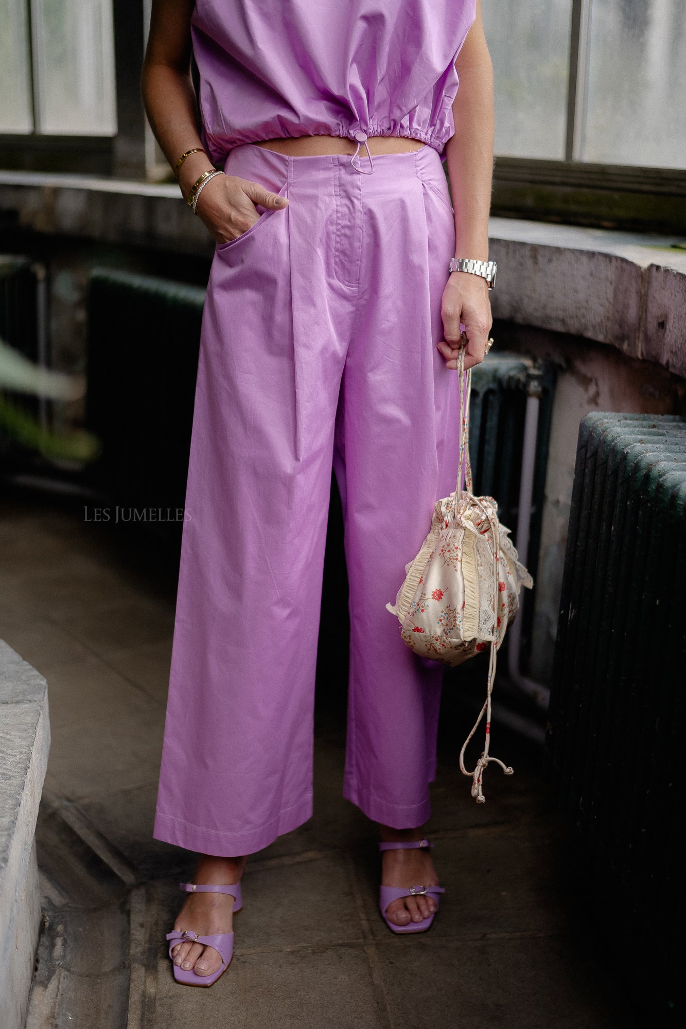 Synesi pants violet