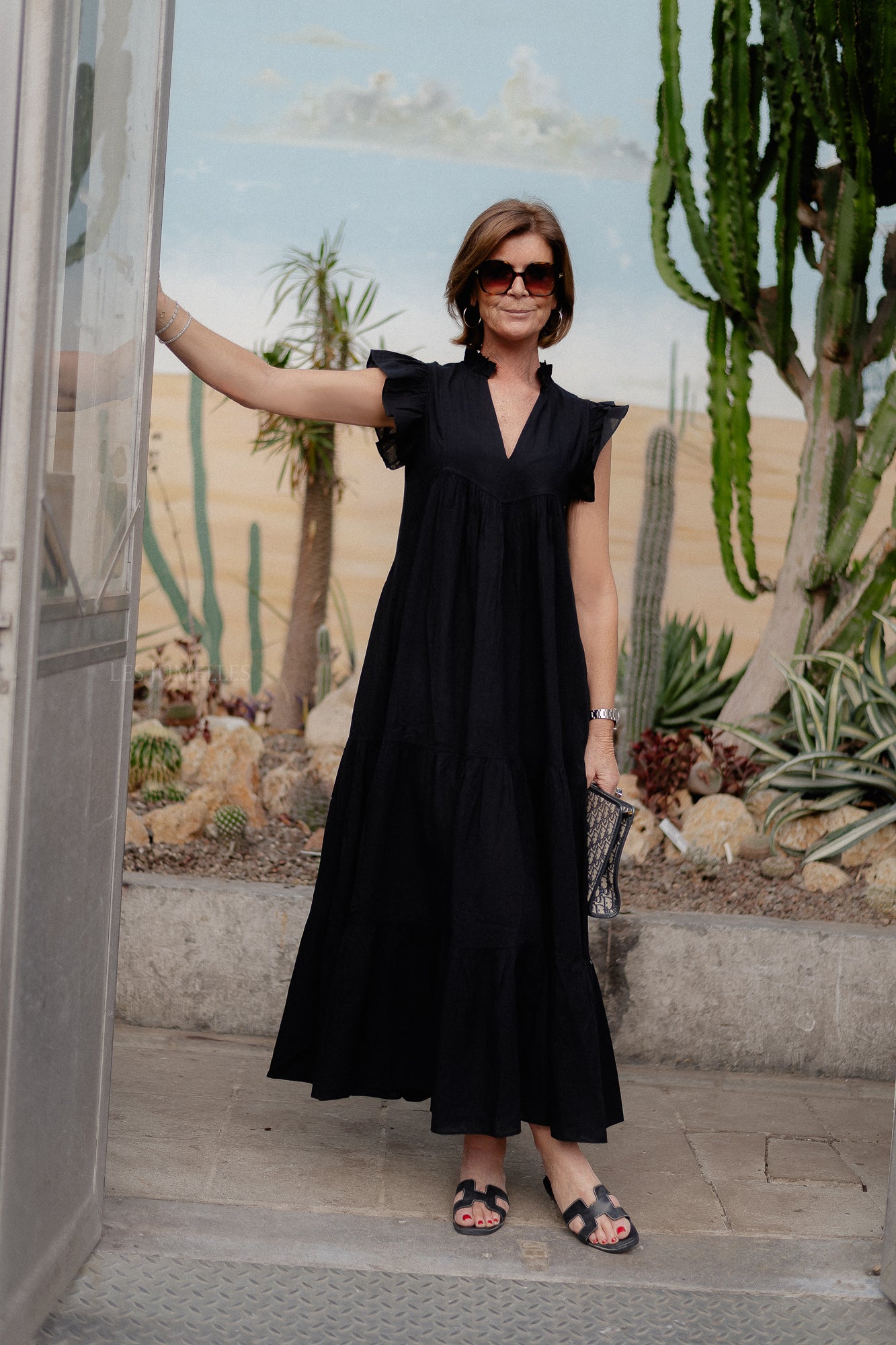 Terrific long dress black