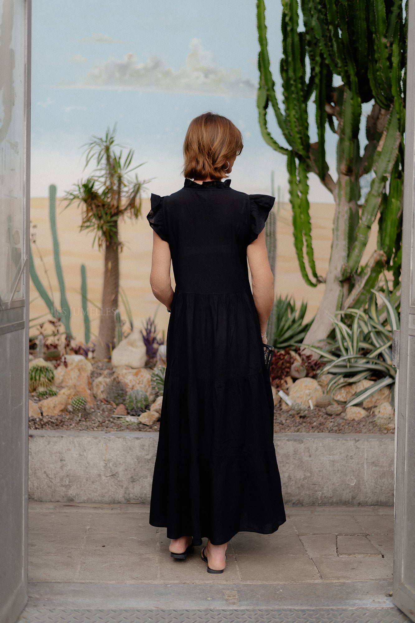 Terrific long dress black