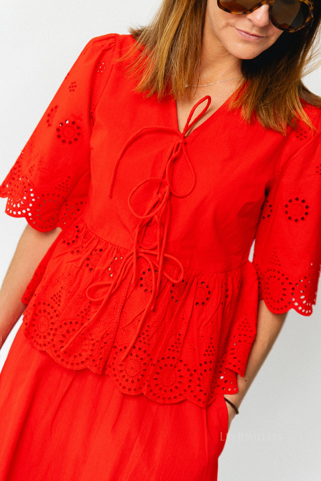 YASCornelia 2/4 tie top noos fiery red