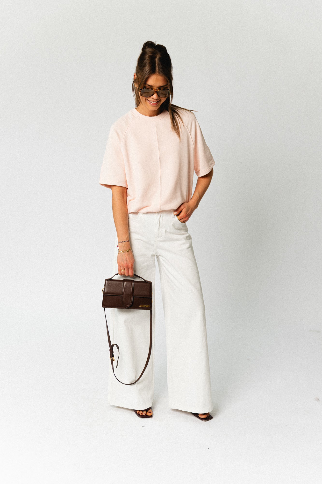 SLWTabby SS bubble sweat pale dogwood