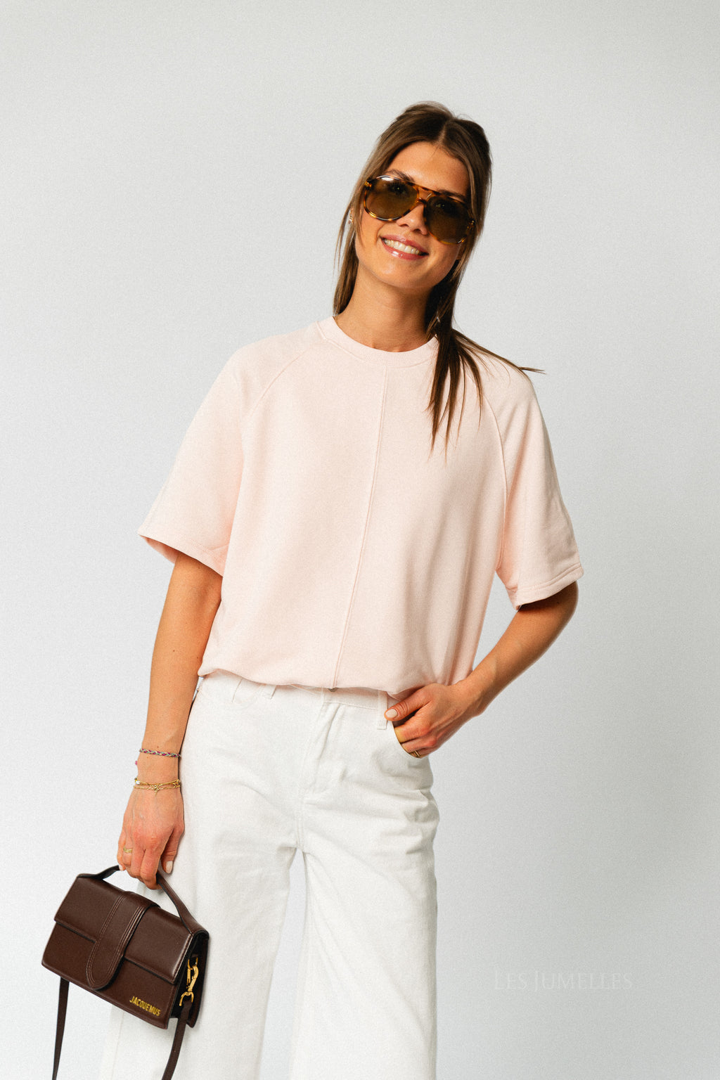 SLWTabby SS bubble sweat pale dogwood