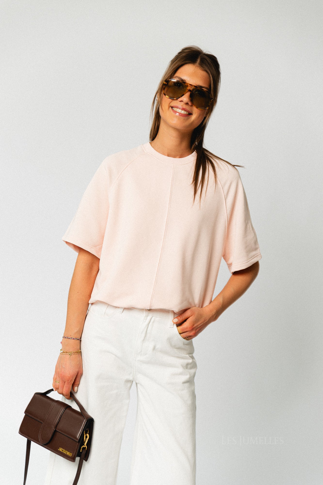 SLWTabby SS bubble sweat pale dogwood