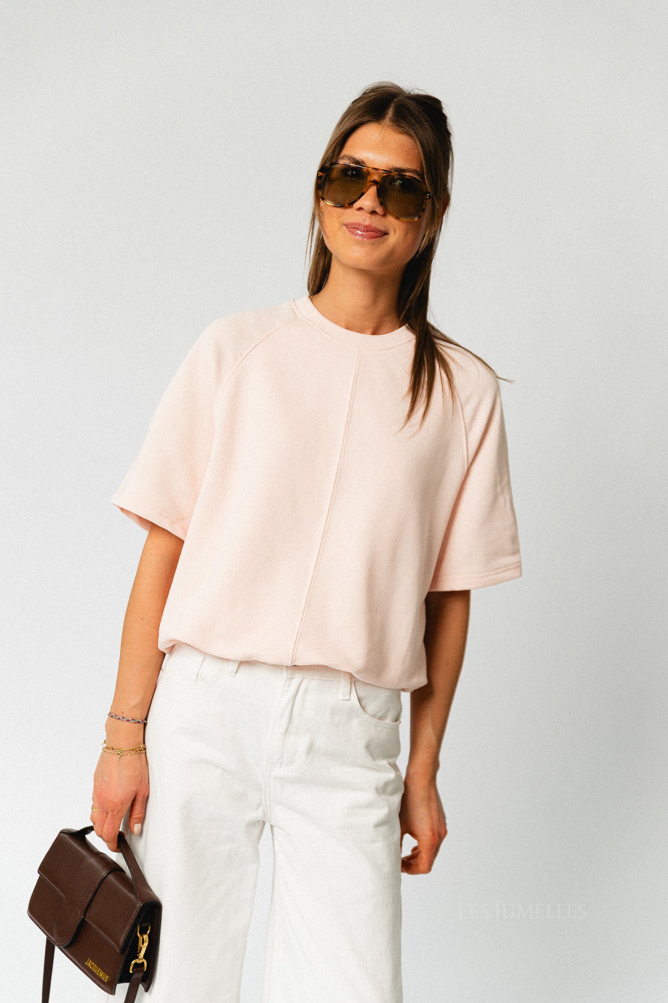 SLWTabby SS bubble sweat pale dogwood