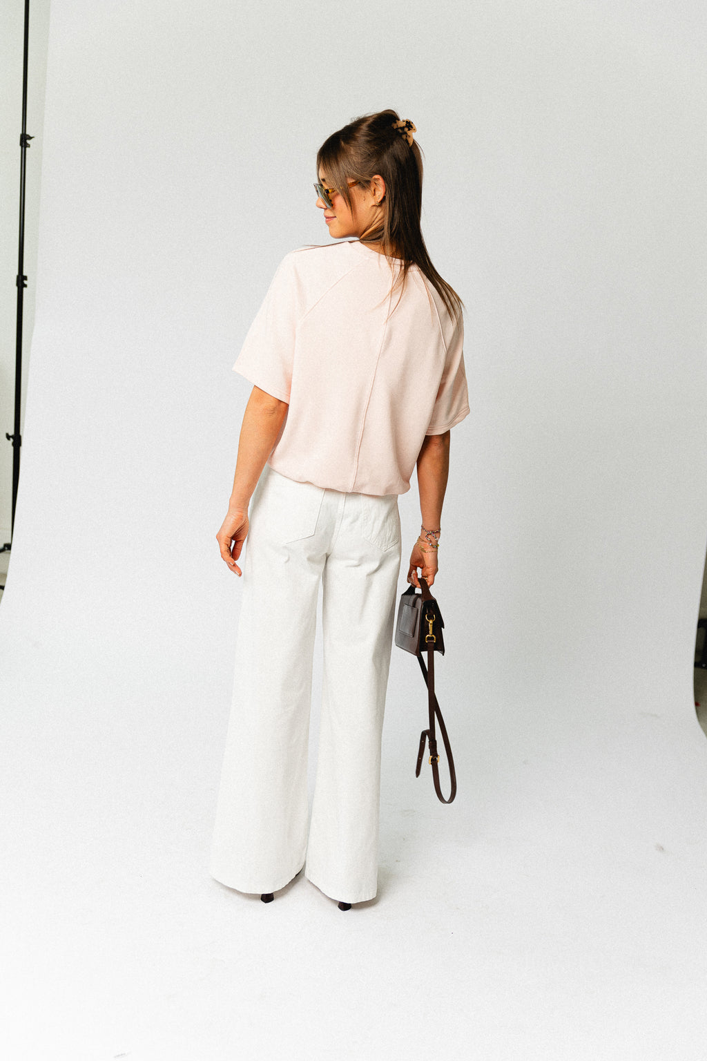 SLWTabby SS bubble sweat pale dogwood