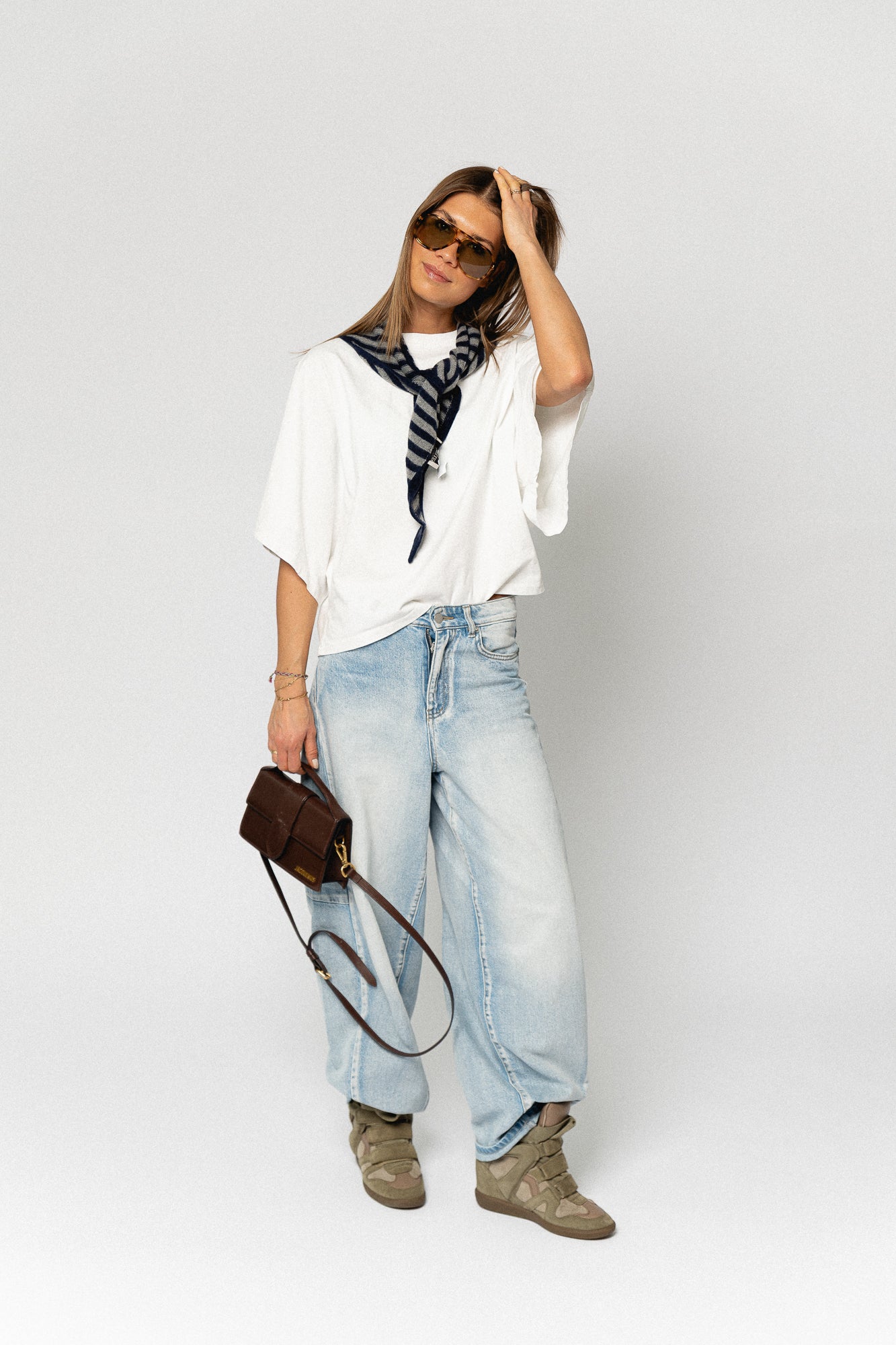 Helena oversized T-shirt white