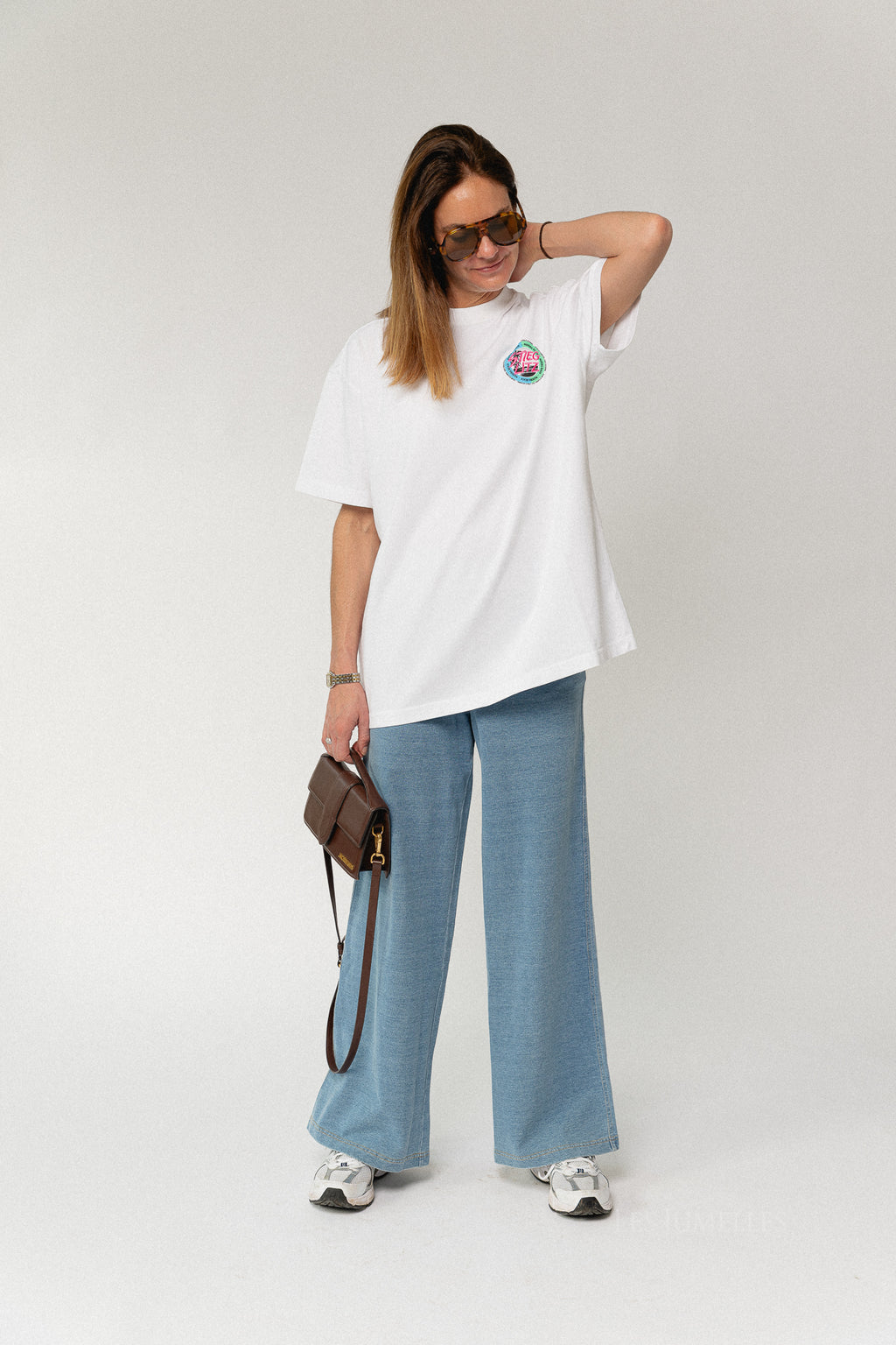 Lidia oversized T-shirt white