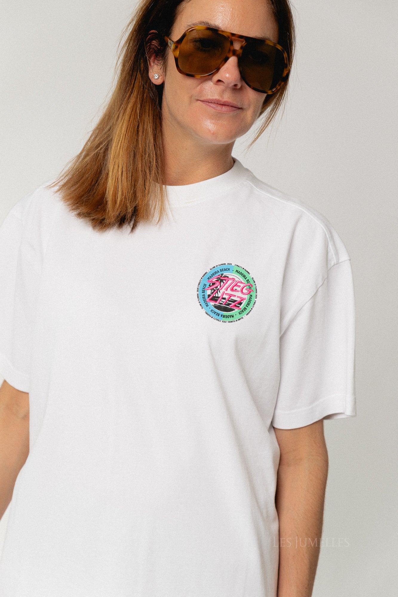 Lidia oversized T-shirt white