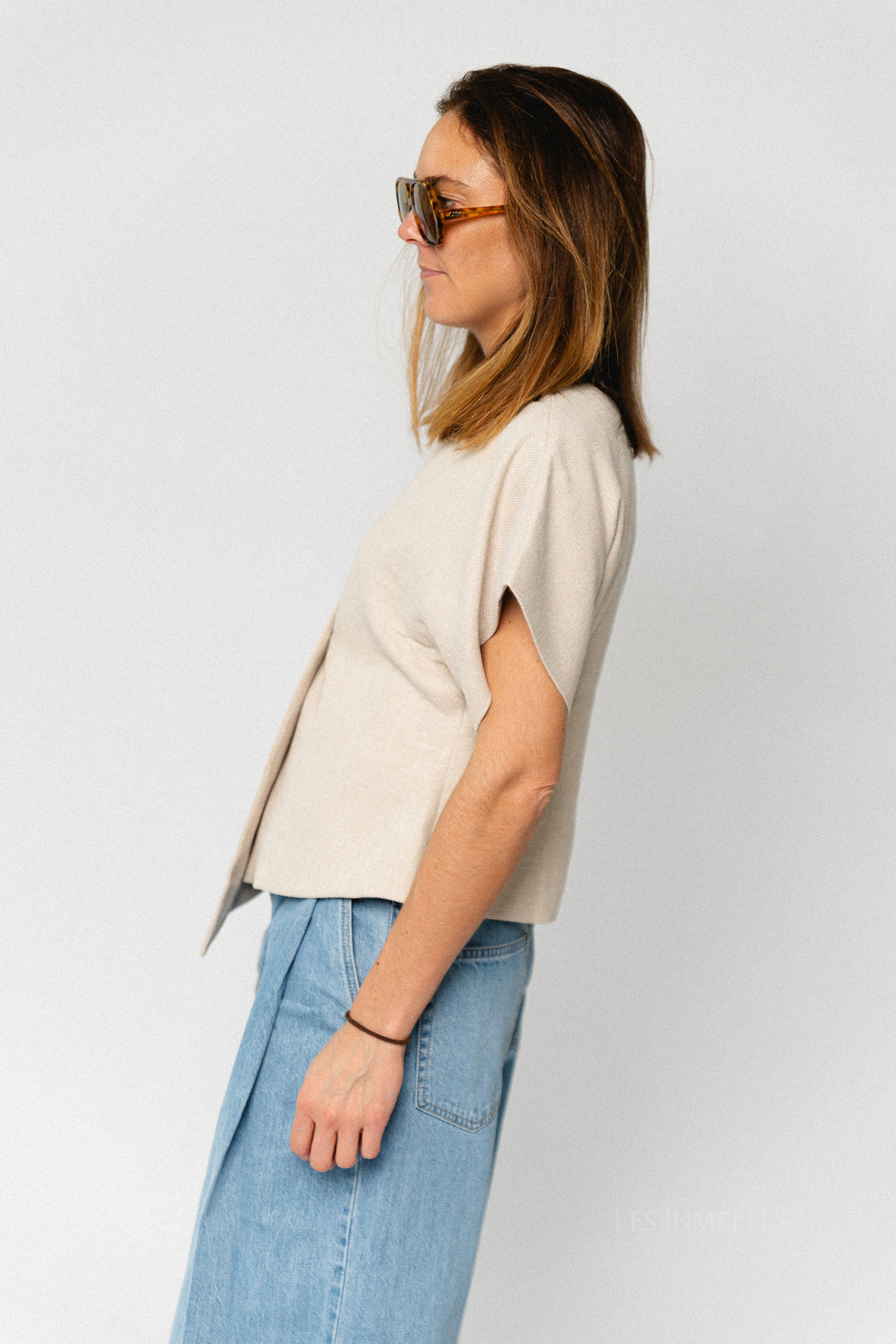 YASComira SS blazer oatmeal
