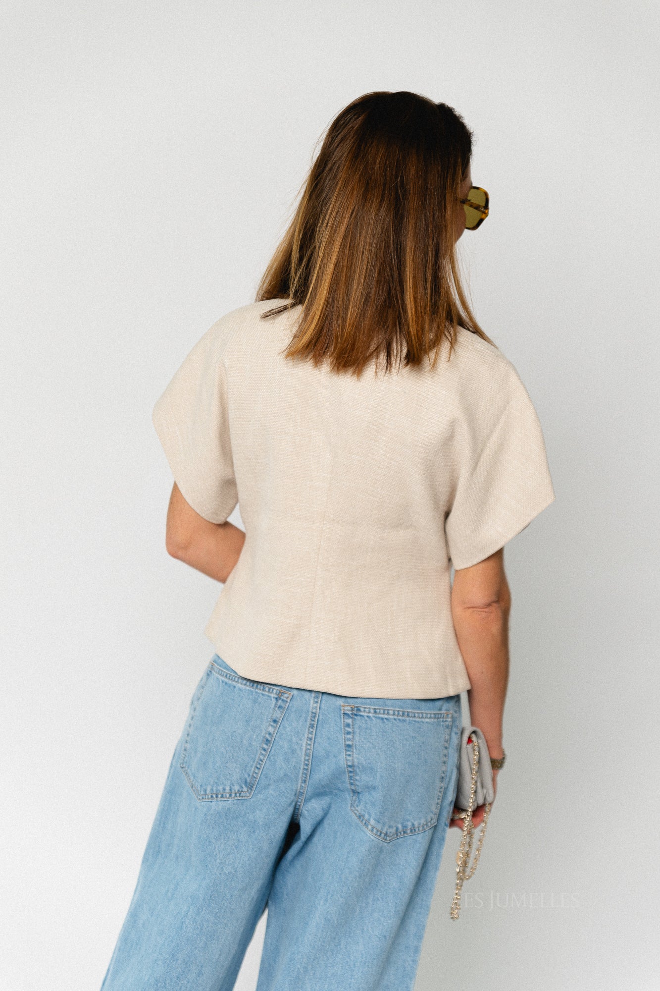 YASComira SS blazer oatmeal