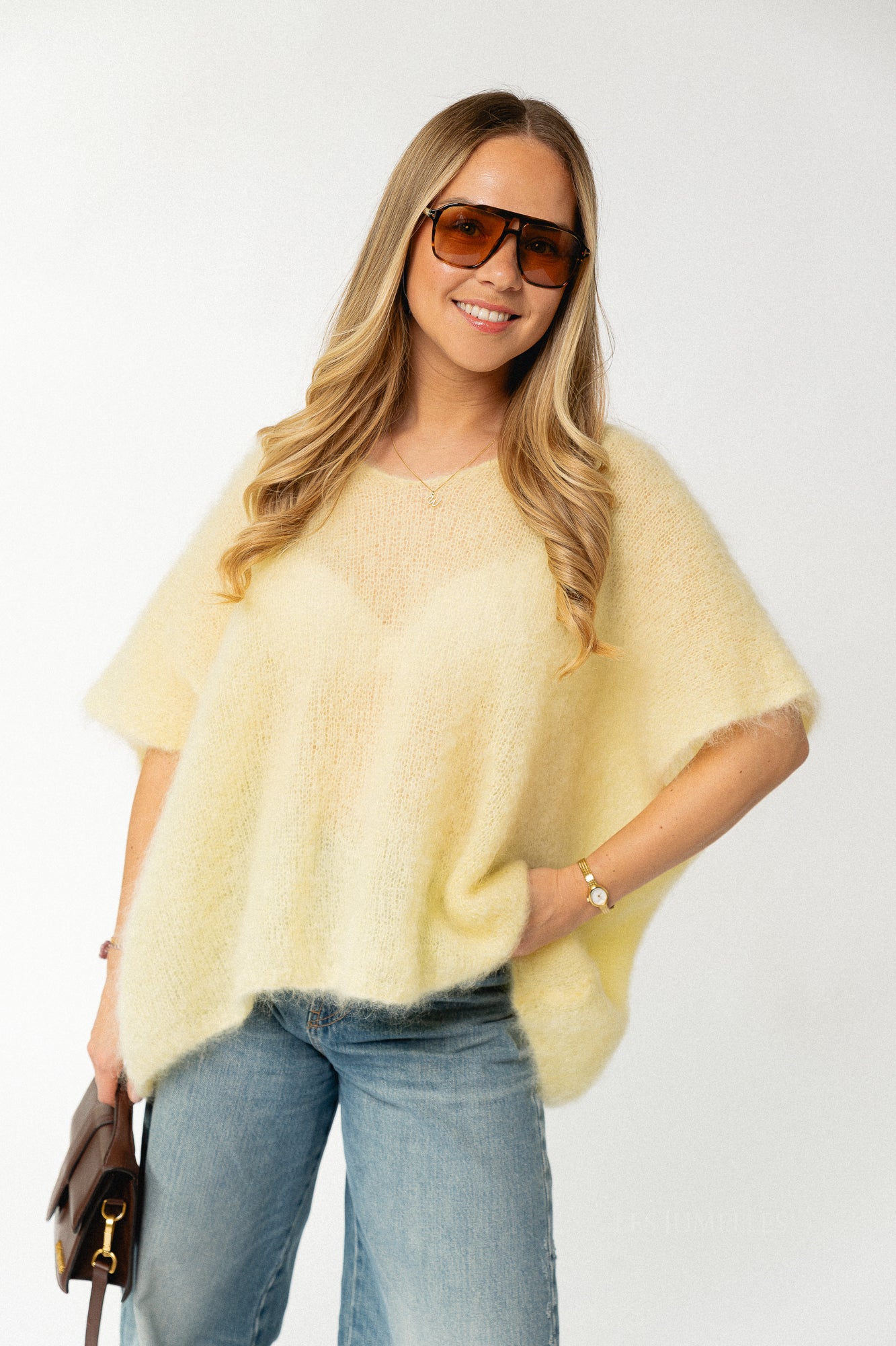 Odile jumper light yellow