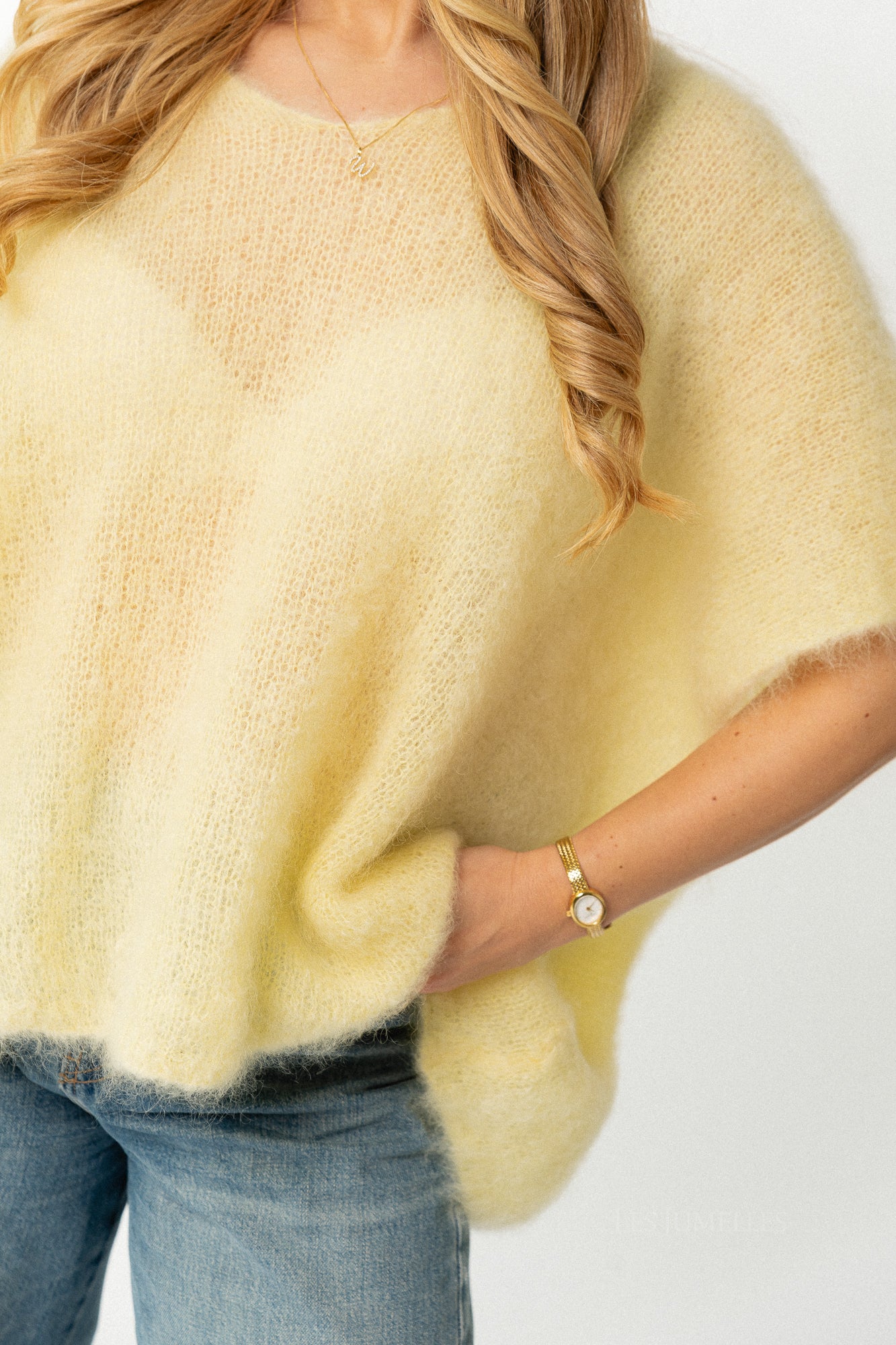Odile jumper light yellow