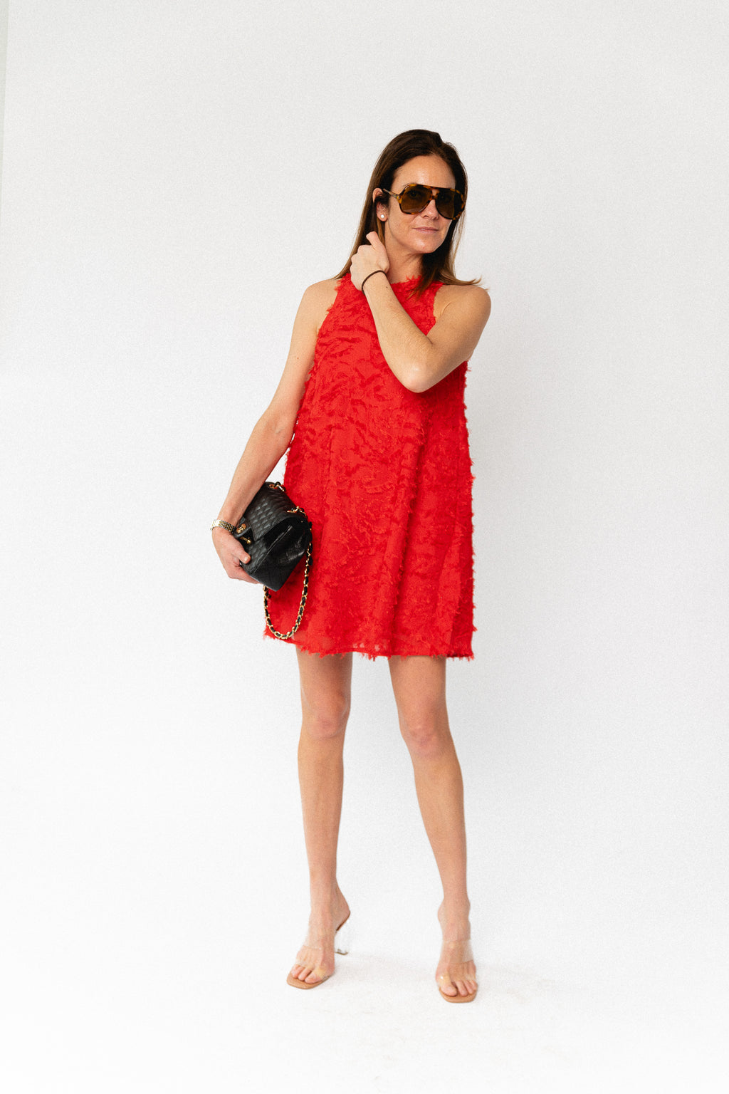 YASParia SL dress poinsettia