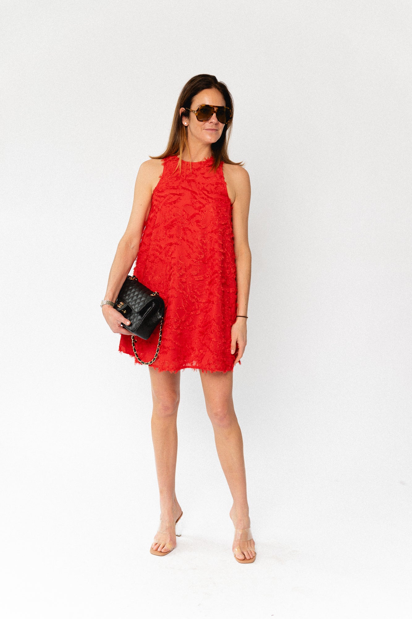 YASParia SL dress poinsettia