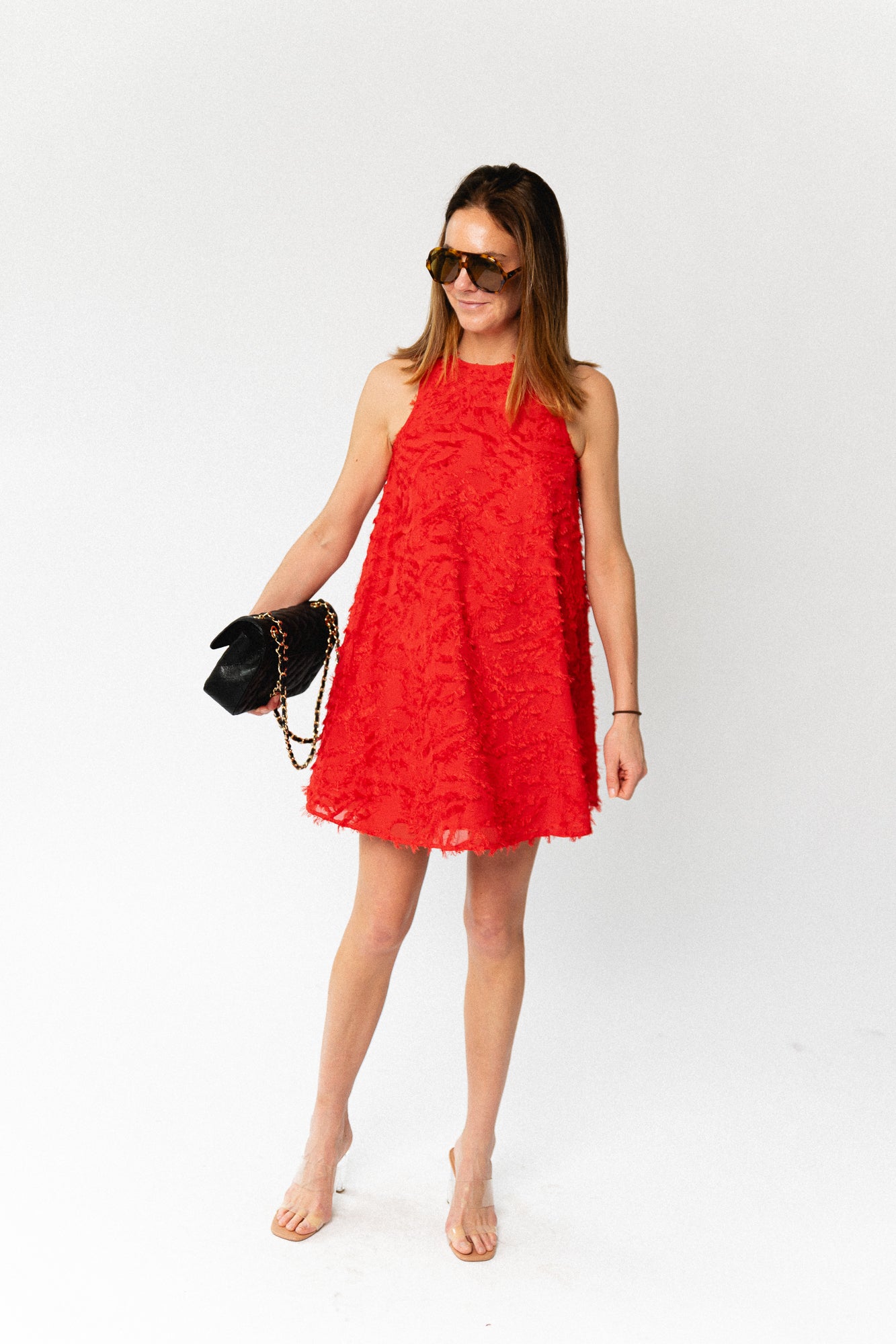 YASParia SL dress poinsettia