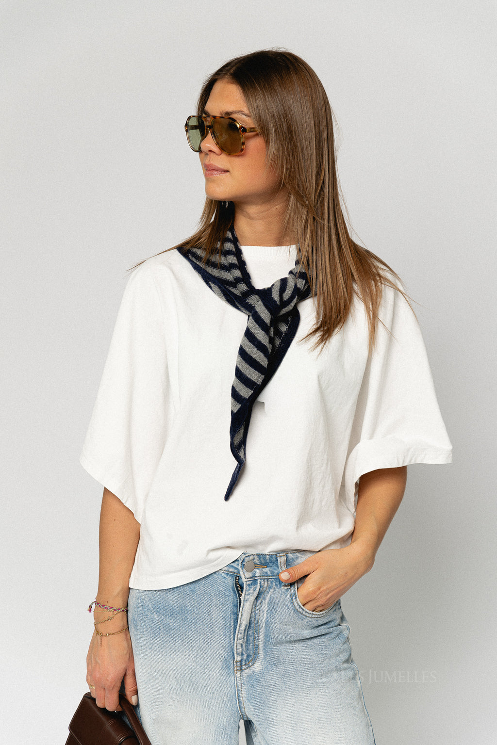 Helena oversized T-shirt white