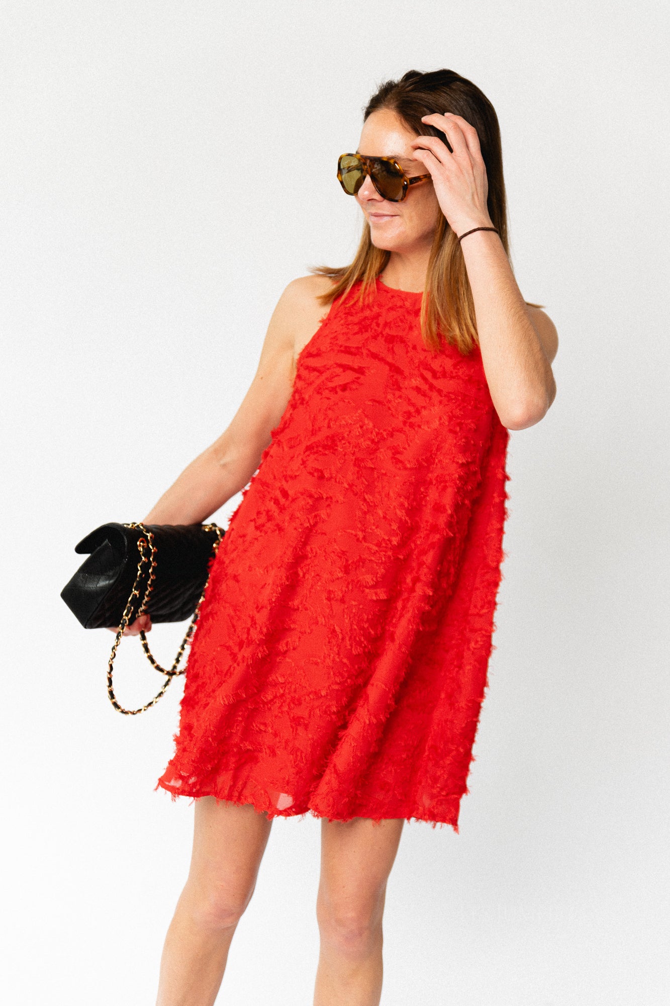 YASParia SL dress poinsettia