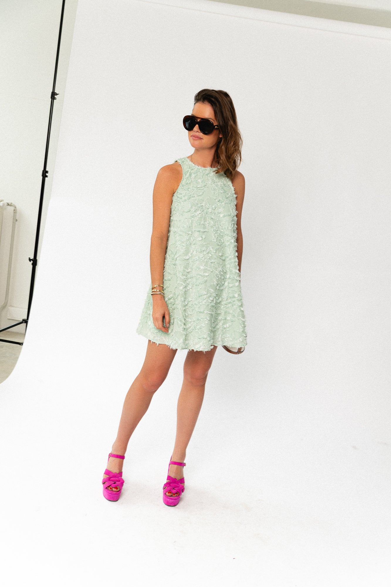 YASParia SL dress surf spray