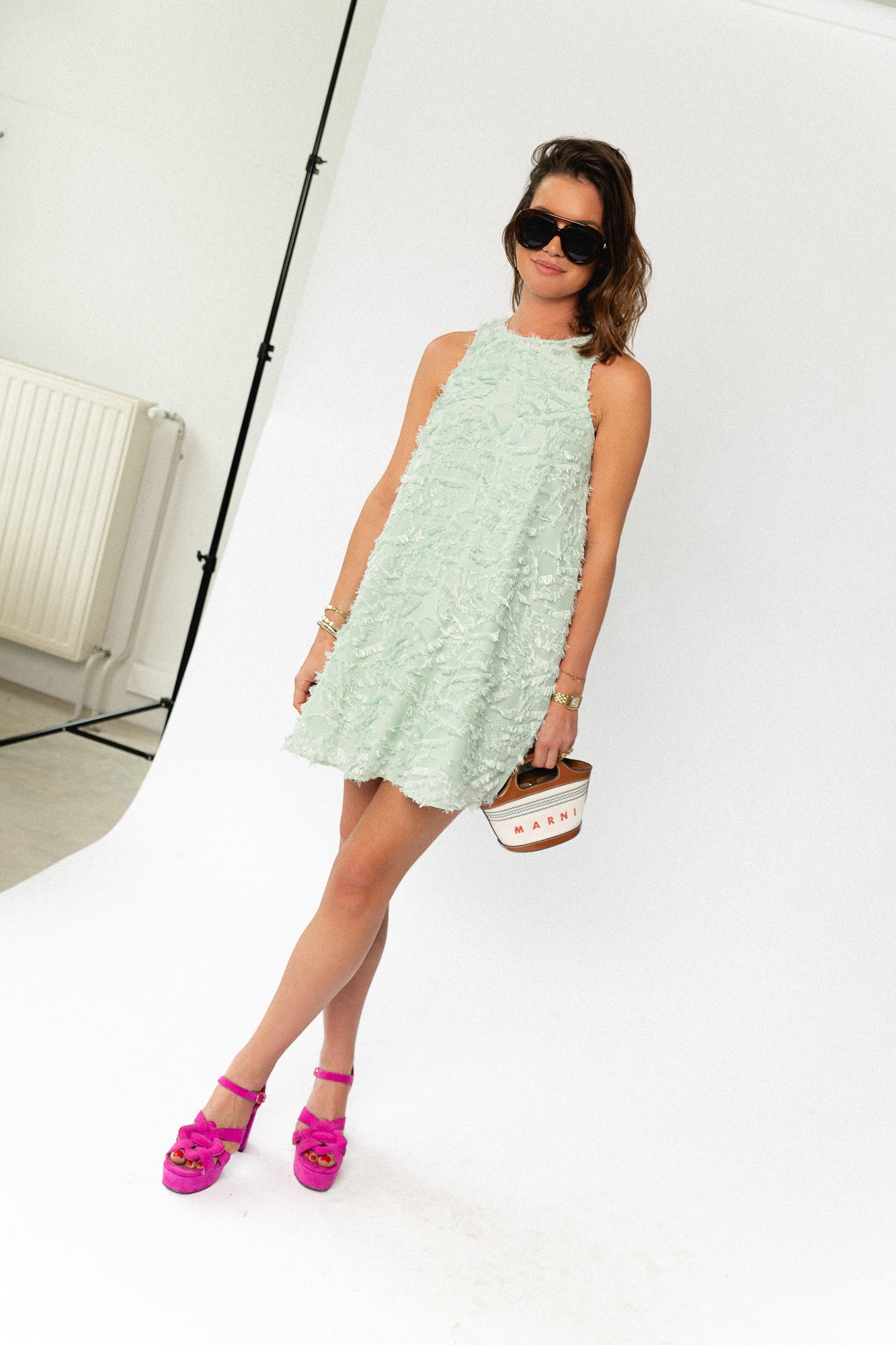 YASParia SL dress surf spray