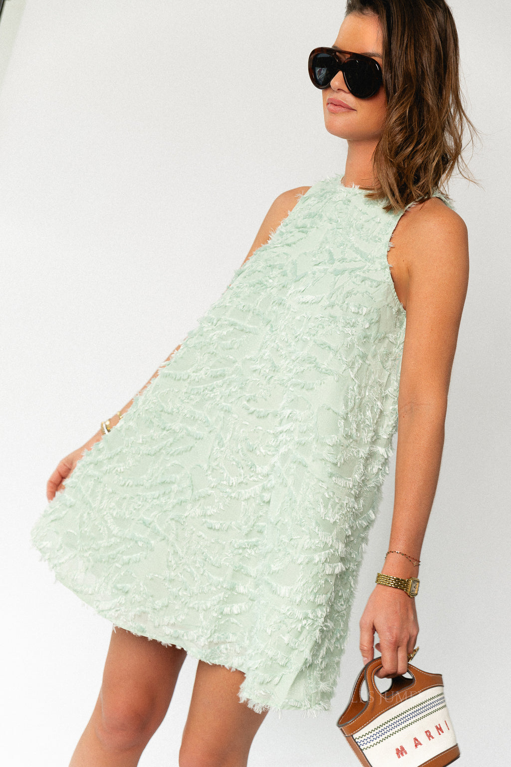 YASParia SL dress surf spray