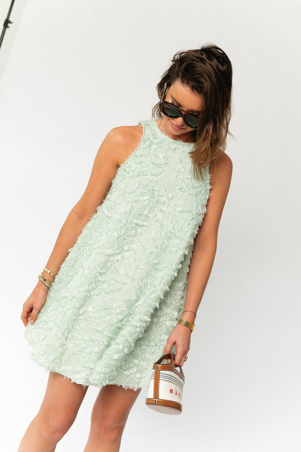 YASParia SL dress surf spray