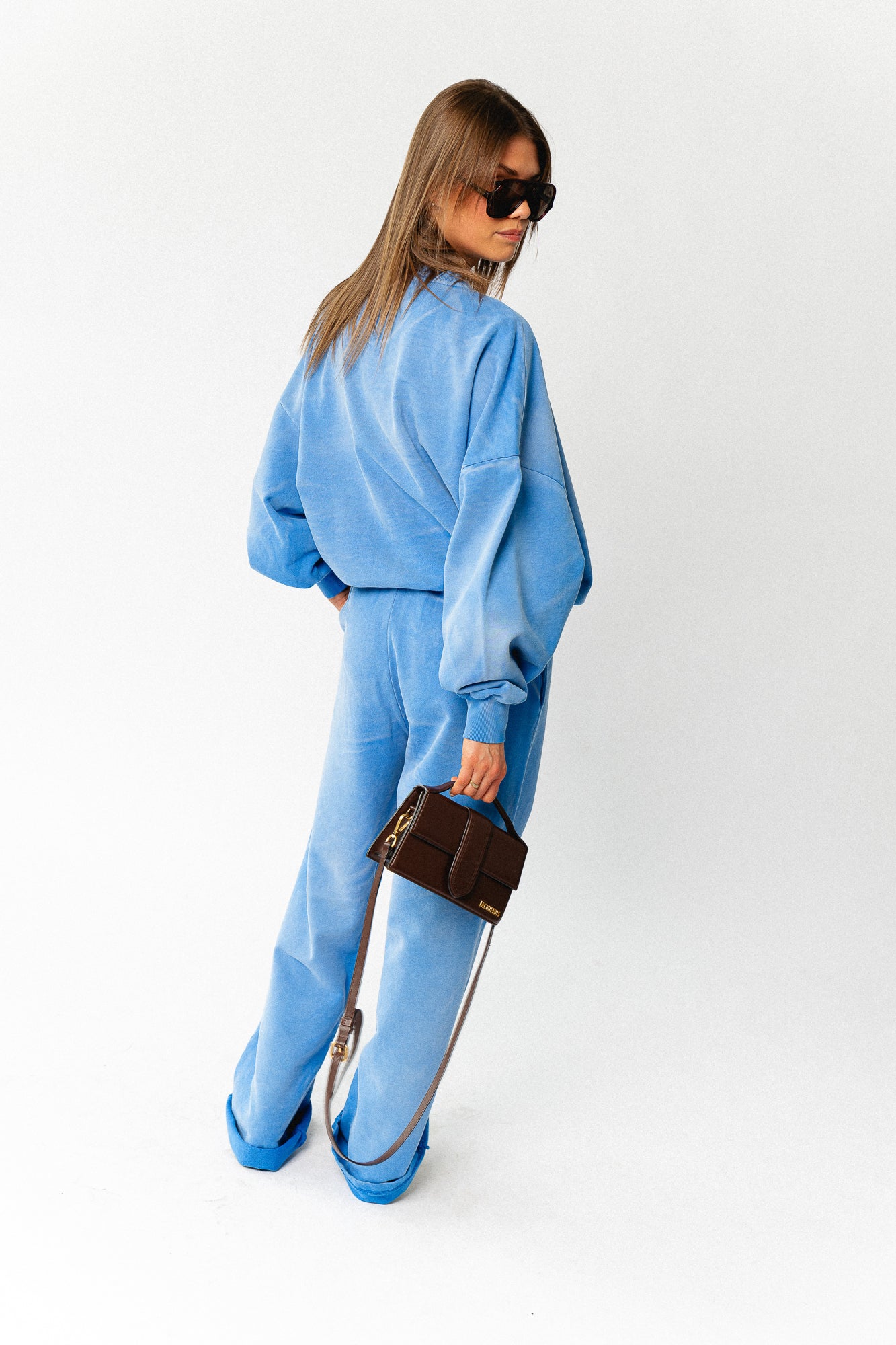 Livia oversized sweater blue