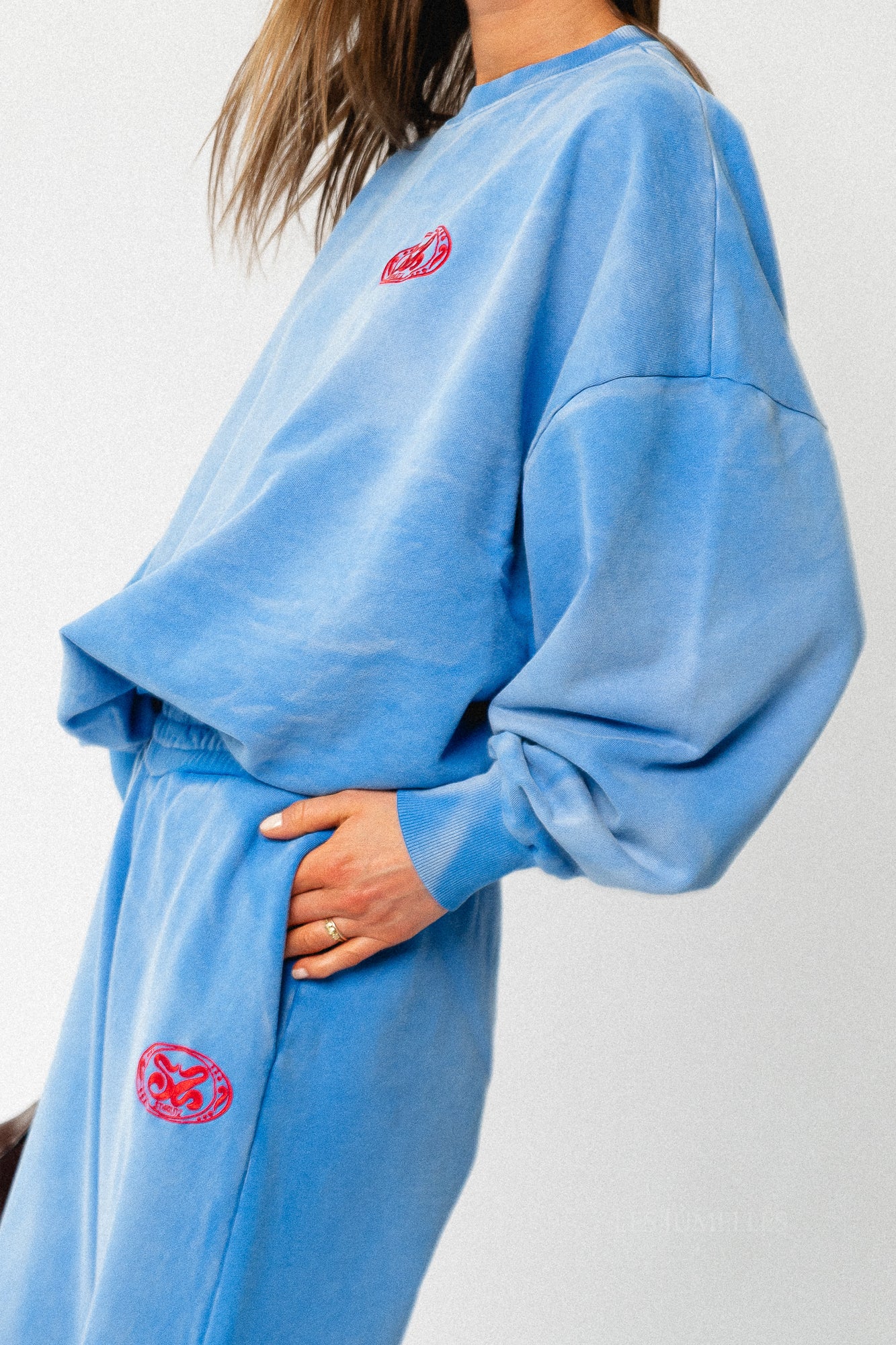 Livia oversized sweater blue