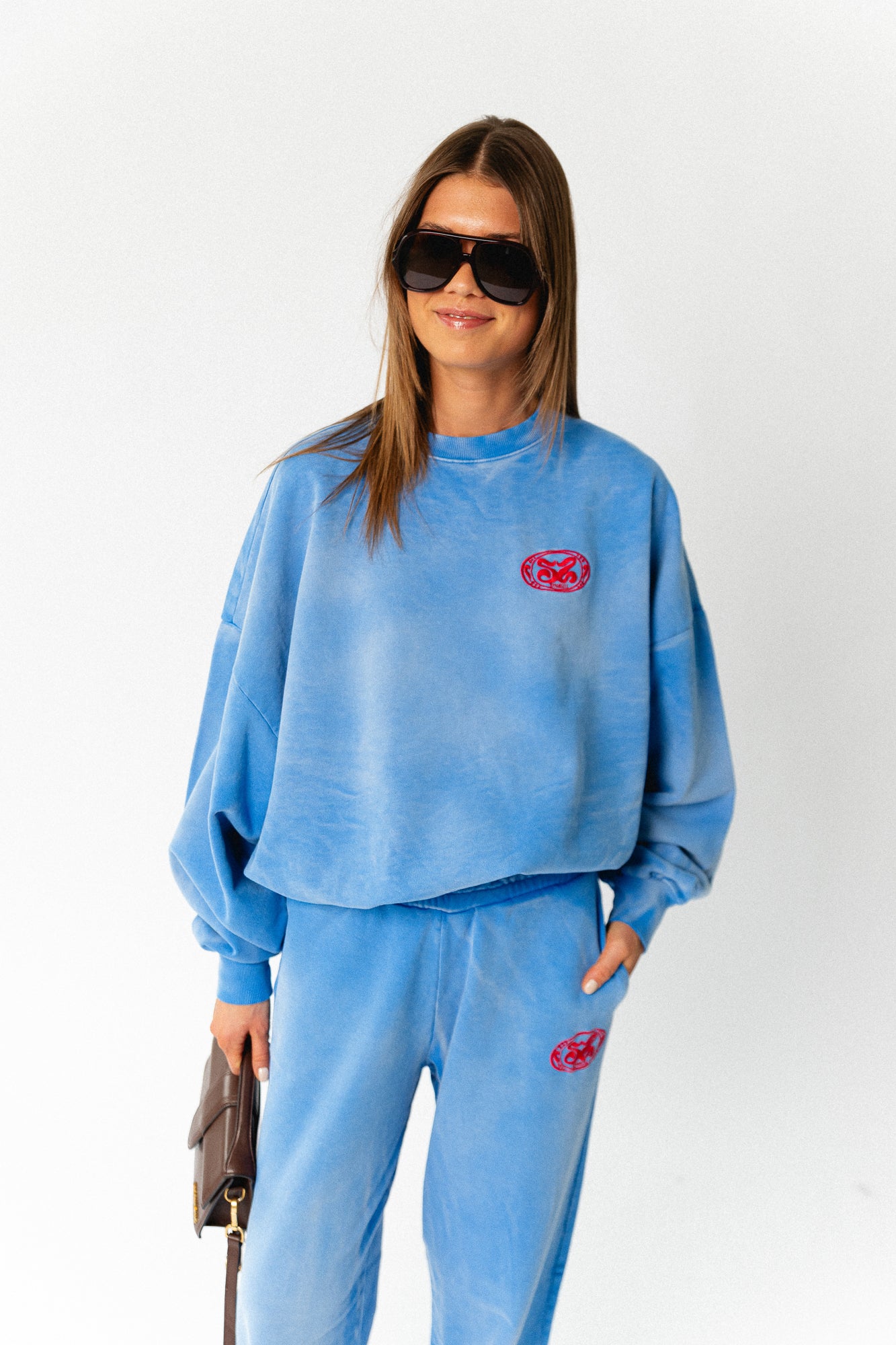Livia oversized sweater blue