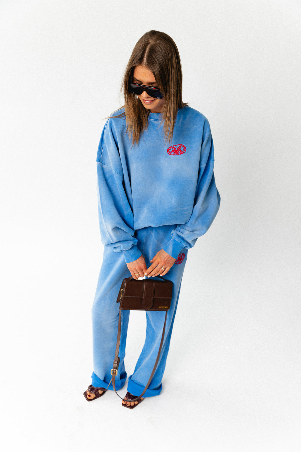 Livia oversized sweater blue