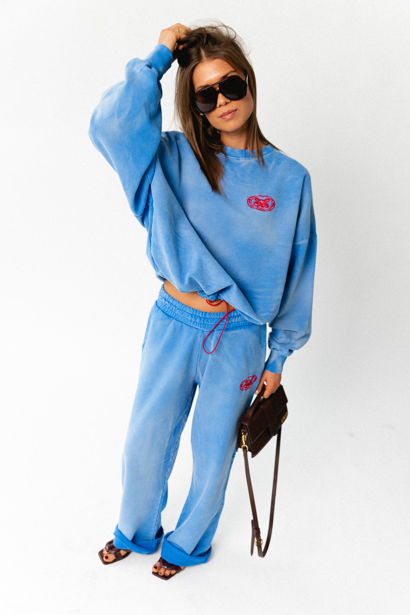 Livia oversized sweater blue