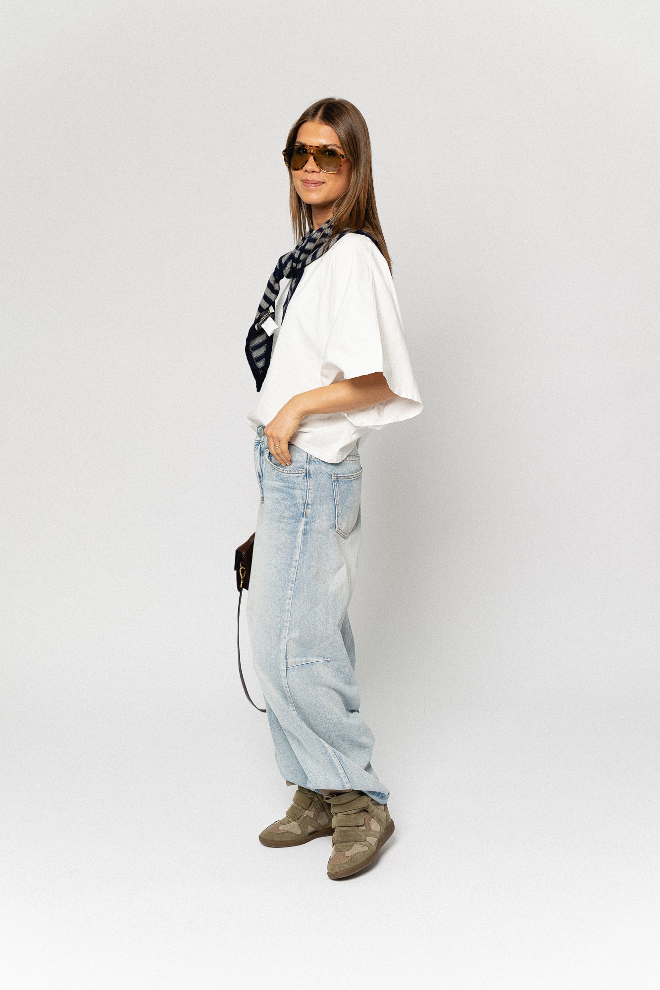 Helena oversized T-shirt white