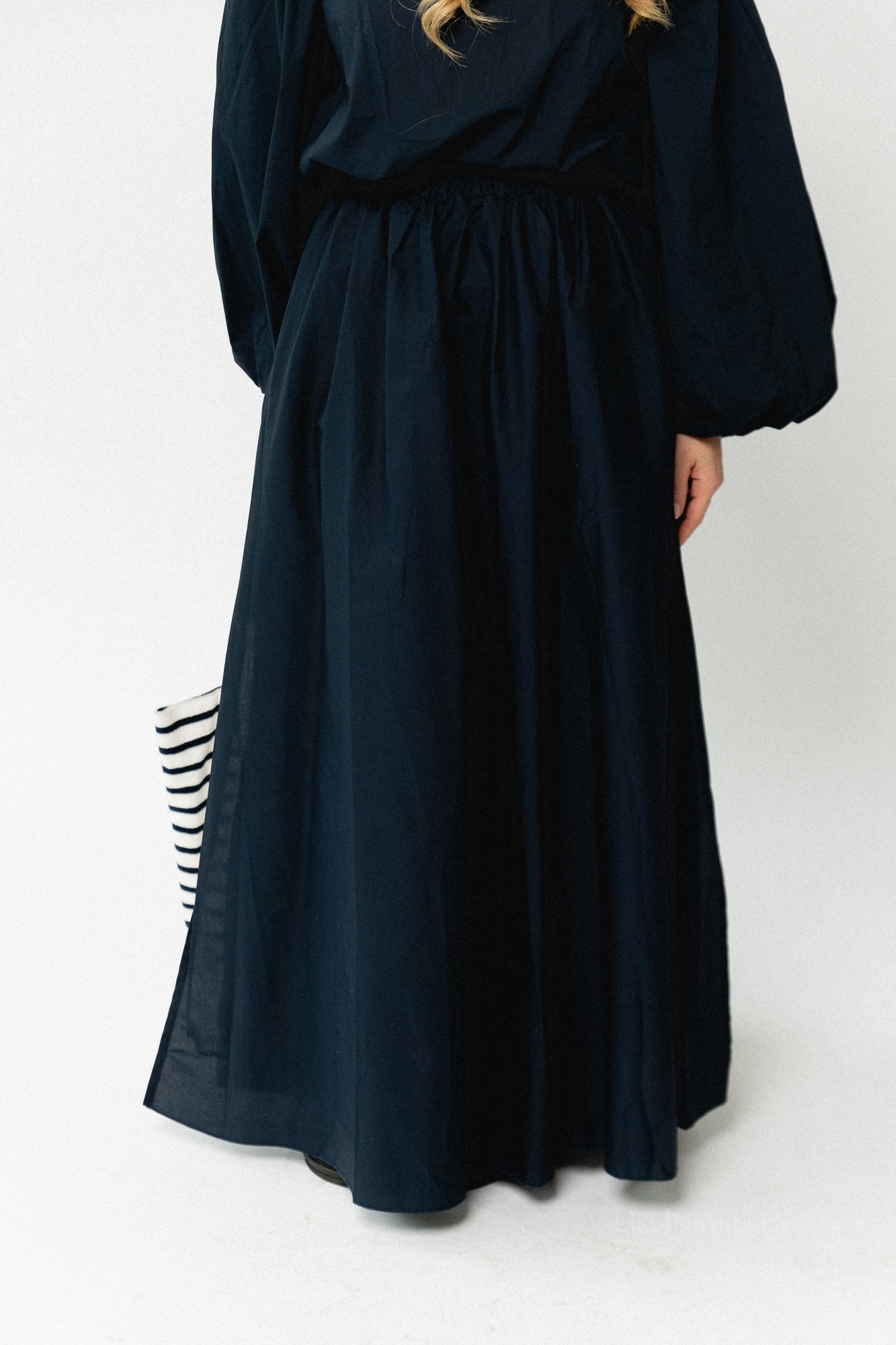 Fran long skirt navy