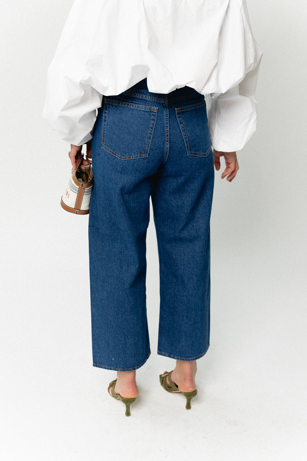 Tjara jeans mid blue denim