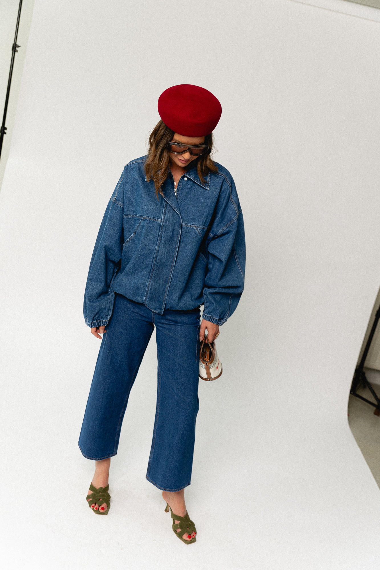 Jilian jacket mid blue denim