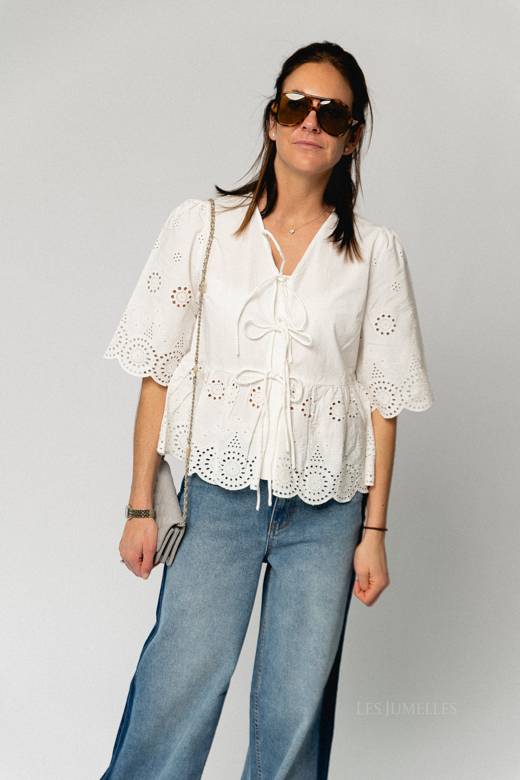 YASCornelia 2/4 tie top noos star white